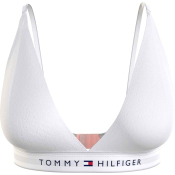 Tommy Hilfiger Bh Unlined Triangle Bra Hvid økologisk bomuld Large Dame