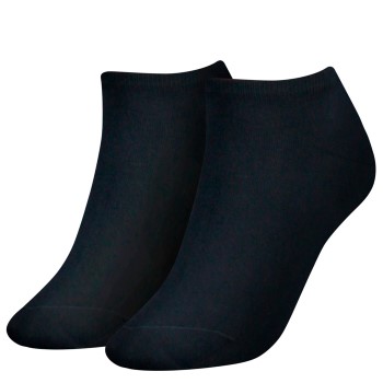 Tommy Hilfiger Legwear Tommy Hilfiger Strømper 2P Women Sneaker Sock Blå Str 39/42 Dame