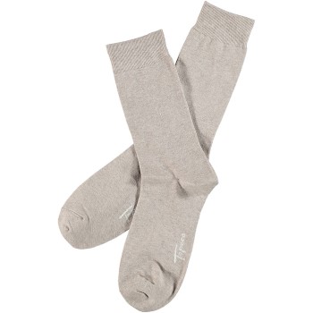 Topeco Strømper Men Classic Socks Plain Sand Str 41/45 Herre