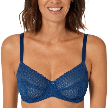 Triumph Bh Aura Spotlight Underwire Bra Blå E 90 Dame