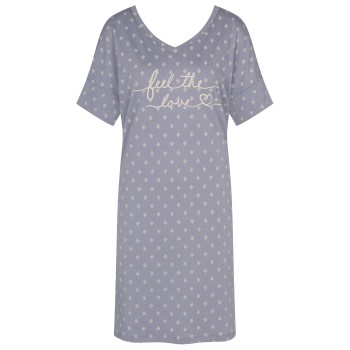 Triumph Lounge Me Cotton NDK SSL Nightdress Grå 36 Dame