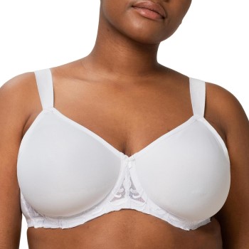 Triumph Bh Modern Finesse Minimizer Underwire Bra Hvid C 85 Dame