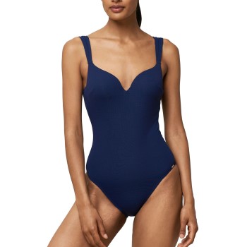 Triumph Summer Glow OWP Padded Swimsuit Marineblå E 38 Dame