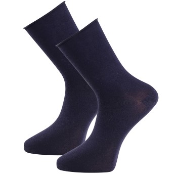 Trofé Trofe Bamboo Loose Socks Strømper Marineblå Str 35/38 Dame