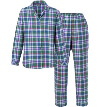 Trofé Trofe Flanell Pyjama Rudet bomuld Large Dame