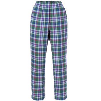 Se Trofé Trofe Flanell Trousers Rudet bomuld Medium Dame ved Timarco