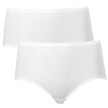 Trofé Trofe Seamless Maxi Briefs Trusser 2P Hvid bomuld X-Large Dame