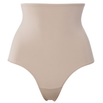 Trofé Trofe Shaping High Waist Thong Trusser Beige Medium Dame