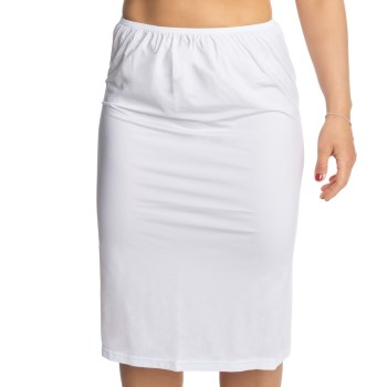 Trofé Trofe Slip Skirt Long Hvid Small Dame