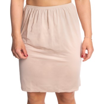 Trofé Trofe Slip Skirt Short Beige Large Dame