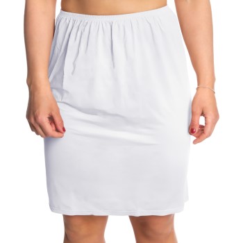 Trofé Trofe Slip Skirt Short Hvid Small Dame