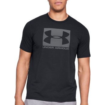 Under Armour Boxed Sportstyle Short Sleeve T-shirt Sort X-Large Herre