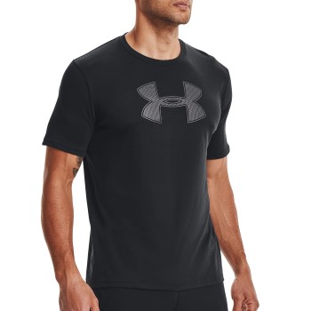 Under Armour Graphic Big Logo T-shirt Sort Medium Herre