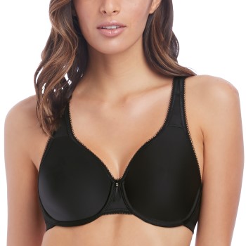 Wacoal Bh Basic Beauty Full Figure Underwire Bra Sort polyamid C 80 Dame