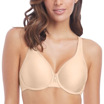 Se Wacoal Bh Basic Beauty Full Figure Underwire Bra Beige polyamid D 80 Dame ved Timarco