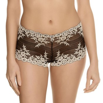 Wacoal Trusser Embrace Lace Boyshort Sort Small Dame