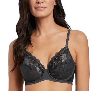 Wacoal Bh Lace Perfection Average Wire Bra Sort C 85 Dame