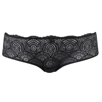 Wonderbra Trusser Glamour Refined Shorty Brief Sort Large Dame