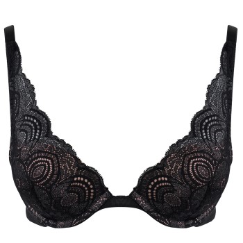 Wonderbra Bh Refined Glamour Triangle Push Up Bra Sort A 70 Dame