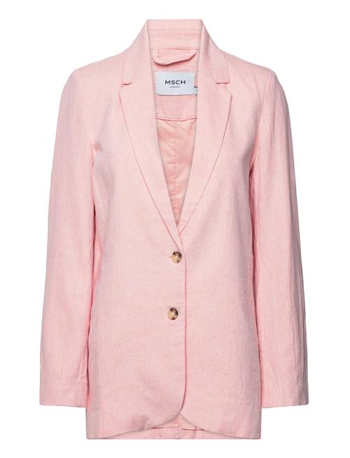 Se MSCH Copenhagen Mschkarima Ginia Blazer MSCH Copenhagen Pink ved Booztlet