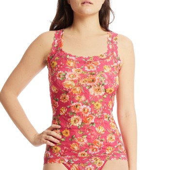 Se Hanky Panky Signature Lace Print Classic Cami Rosa blomstret nylon X-Small Dame ved Timarco