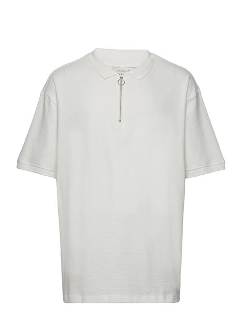 Cftrond 0063 Structured Polo Casual Friday White