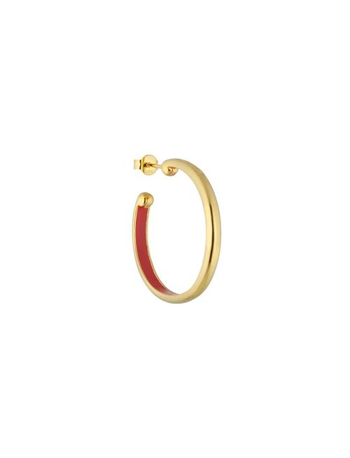 Design Letters Rainbow Hoop 4Mm Gold Plated Design Letters Gold