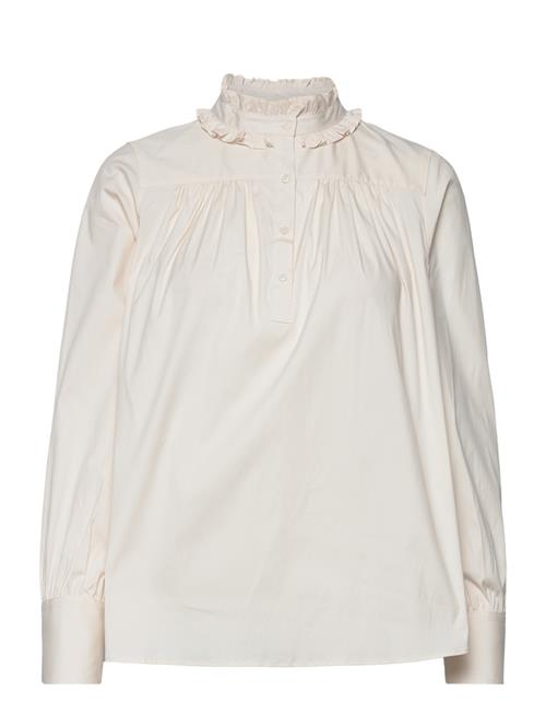 MOS MOSH Hattie Ls Blouse MOS MOSH Cream