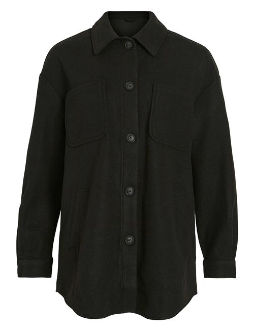 Vila Vikimmi Shirt L/S Jacket - Noos Vila Black