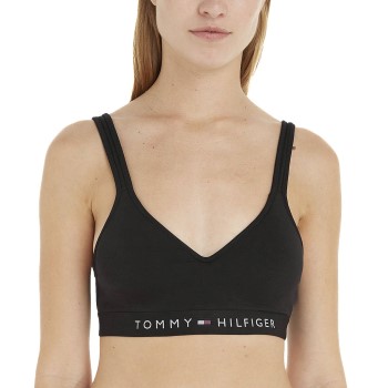 Tommy Hilfiger Bh Bralette Lift Sort økologisk bomuld Large Dame