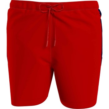 Tommy Hilfiger Badebukser Medium Drawstring Woven Swimshorts Rød polyamid X-Large Herre