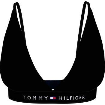 Tommy Hilfiger Bh Unlined Triangle Bra Sort økologisk bomuld X-Large Dame