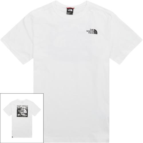 Se The North Face S/s Redbox Celebration Tee Hvid ved Quint