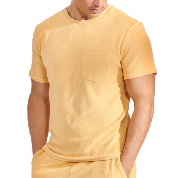 Bread & Boxers Bread and Boxers Terry T-Shirt Gul økologisk bomuld Medium Herre