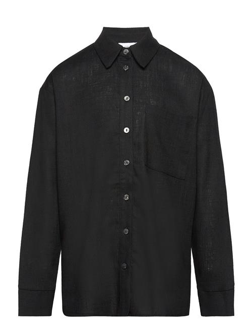 Grunt Evie Linen Shirt Grunt Black