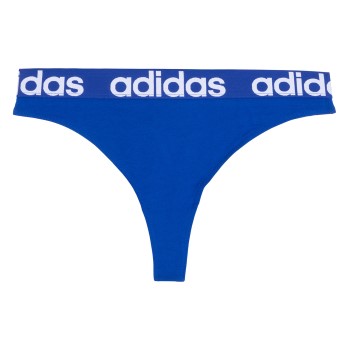 adidas Trusser Smart Cotton Solid Thong Jeansblå bomuld Medium Dame