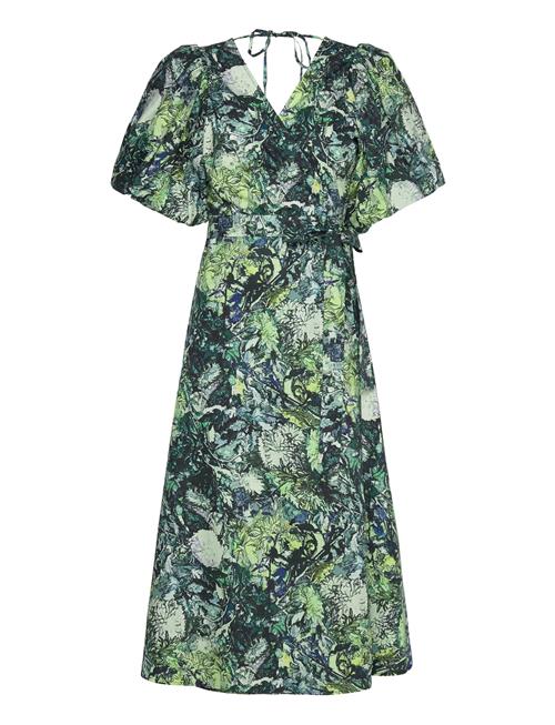 Caragz P Wrap Dress Gestuz Green