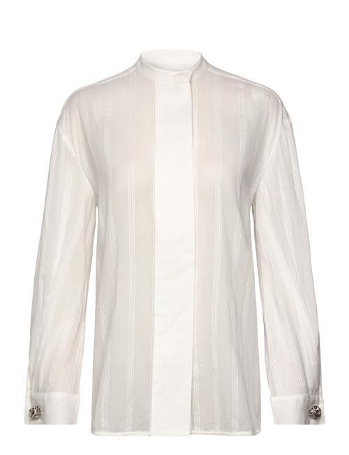 Day Birger et Mikkelsen Nolan - Crispy Cotton Stripe Day Birger Et Mikkelsen White