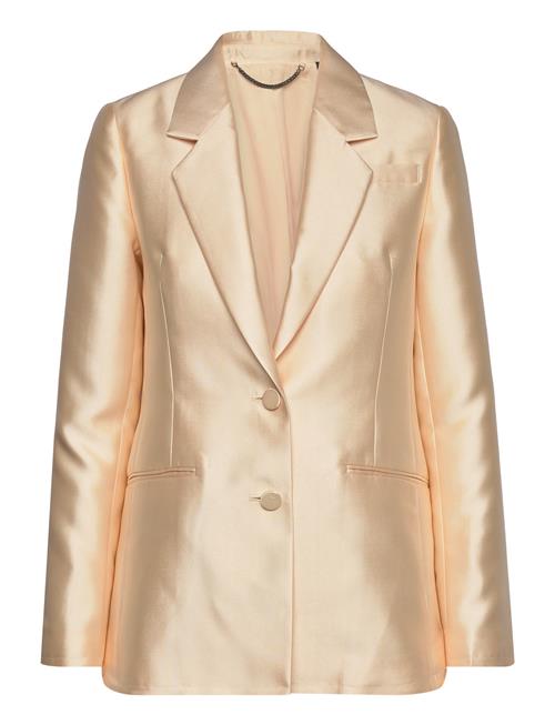 AllSaints London Shimmer Blazer AllSaints Gold