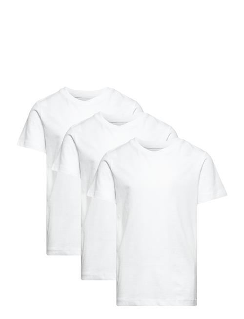 Jack & Jones Jjeorganic Basic Tee Ss 3Pk Mp Jnr Jack & J S White