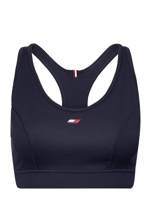 Tommy Sport Mid Int Sorona Mix Ribbed Bra Tommy Sport Navy