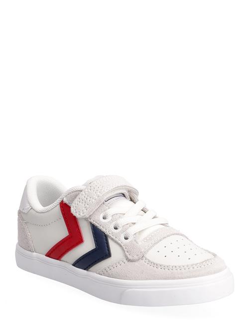 Hummel Slimmer Stadil Leather Low Jr Hummel White