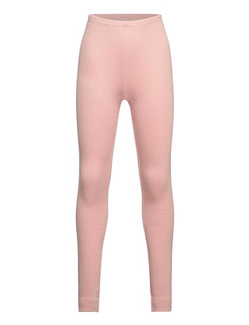 Leggings Rib - Girl Minymo Pink