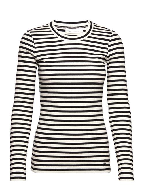 Dagnaiw Striped Tshirt Ls InWear Patterned