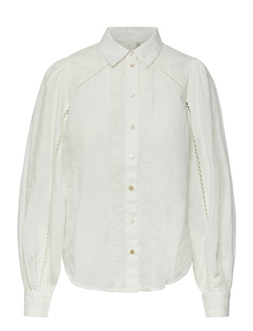 Yaskenora Ls Shirt S. Noos YAS White