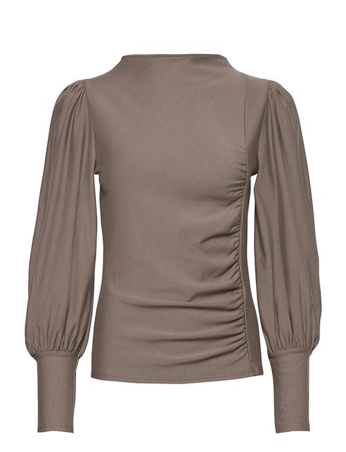 Gestuz Rifagz Puff Blouse Gestuz Grey