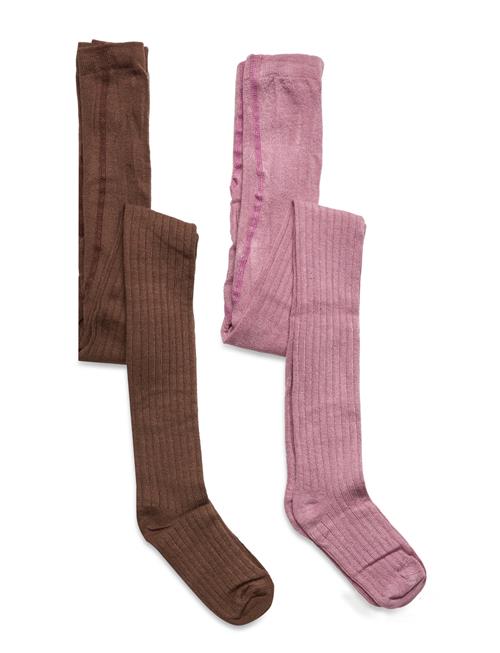 Stocking - Bamboo Rib Minymo Patterned