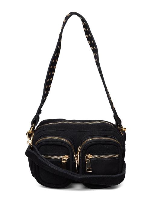 Noella Kendra Bag Real Suede W. Gold Noella Black