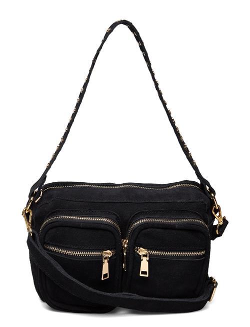 Celina Bag Real Suede W. Gold Noella Black