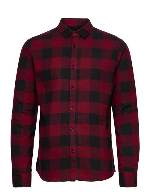 ONLY & SONS Onsgudmund Ls Checked Shirt ONLY & SONS Red